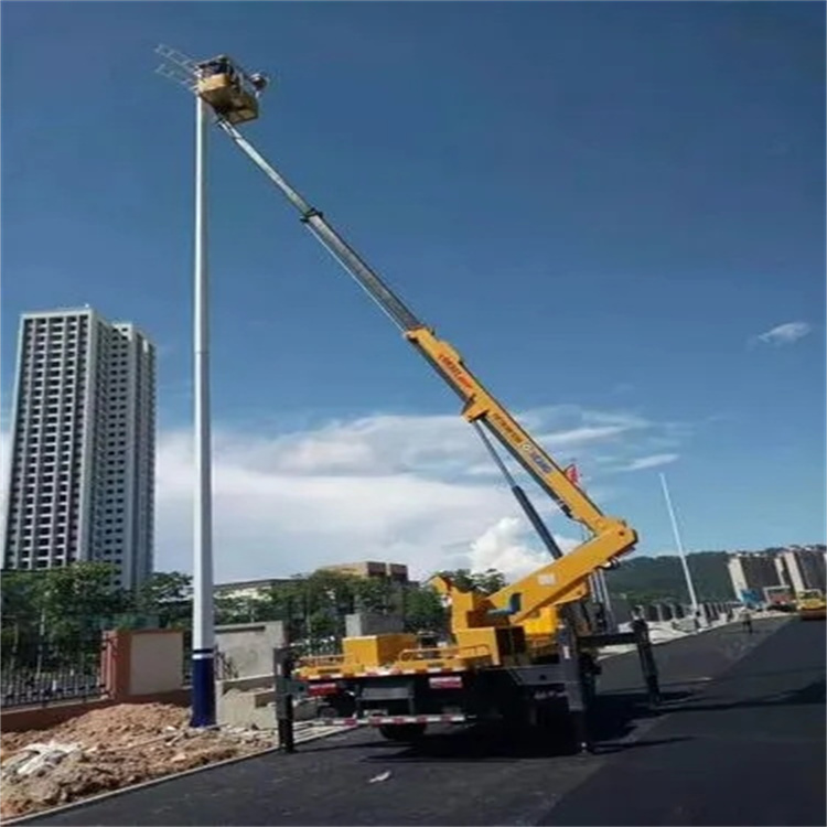 塔洋镇维修路灯的曲臂升降车出租